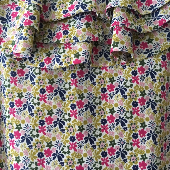 Liberty of London For Target Ruffle Floral Top - Picture 3 of 5